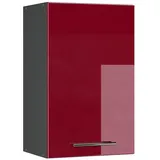 Vicco Hängeschrank Fame-Line 45 x 34,1 x 72 cm Bordeaux Hochglanz