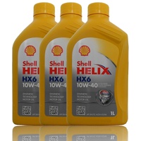 Shell Helix Ultra HX6 10W-40 3x1 Liter
