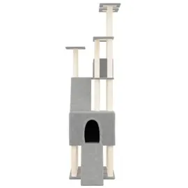 vidaXL Kratzbaum 190 cm grau