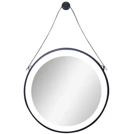 SANOTECHNIK Spiegel, Mit Indirekter Beleuchtung Hanger 60x60 cm schwarz