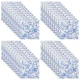 RELKLYU 40 Blumenblätter Von Blumengeweben, Partyvorräte, Elee Taschentücher, Esstischdekorationen.
