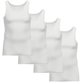 Ammann Doppelripp Unterhemden 4er Pack Herren Unterhemd