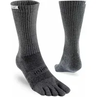 Injinji Unisex Trail Midweight Crew Zehensocken grau