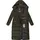 Navahoo Damen, Wintermantel warmer Steppmantel lang mit abnehmbarer Kapuze Isalie Dark Olive Gr. XXL - XXL