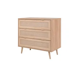 Finori Kommode Bali 80 x 80 x 40 cm Braun / Mehrfarbig
