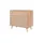 Finori Kommode Bali 80 x 80 x 40 cm Braun / Mehrfarbig