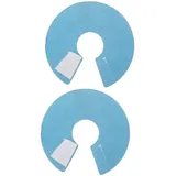 COLLBATH 2stücke Papageien Schutzkragen Einstellbarer Schutzkragen Für Vögel Verhindert Wunden Und Schmerzen Für Genesung Nach Verletzungen Oder Operationen Stilvolles Design