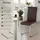 Tectake tectake® Schwingstühle Kunstleder 2er Setcappuccino
