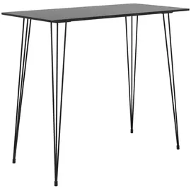 vidaXL 7-tlg. Bar-Set Schwarz und Weiß