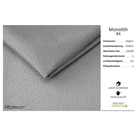altdecor Boxspringbett ERNINA-Z KING - 160x200 - H3/H4 - Hellgrau