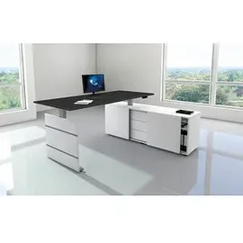 Kerkmann Schreibtisch Move 3 grau / Weiß