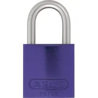 ABUS Vorhangschloss Aluminium 72LL/40 lila vs. 1 Schlüssel