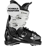 Atomic HAWX ULTRA 85 W GW Skischuhe - 24/24.5 - Damen-Skischuh in Schwarz / Weiß - Boots mit 3D Knöchel & Ferse für anatomische Passform - Schmale Skistiefel mit 98 mm Passform