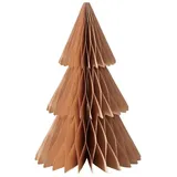 Boltze Favora Papierbaum Tanne beige 30 cm