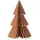 Boltze Favora Papierbaum Tanne beige 30 cm