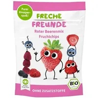 Erdbär Freche Freunde Bio Fruchtchips Roter Beerenmix 10 g