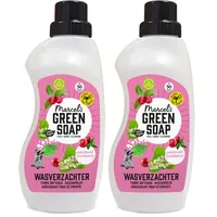 Marcel's Green Soap - Weichspüler Patchouli & Cranberry - Weichspüler - Frei von Plastik und Palmöl - 100% umweltfreundlich - 100% vegan - 97% biologisch abbaubar - 750ml (Packung mit 2)