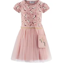 happy girls Sommerkleid HAPPY GIRLS "Mädchenkleid", Mädchen, Gr. 98, EURO-Größen, powder pink, Stoff, 100% Polyester, normal, Kleider Sommerkleid