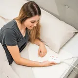 InnovaGoods Krewarm Individueller elektrischer Bettwärmer 60 W 80 x 150 cm Weiß