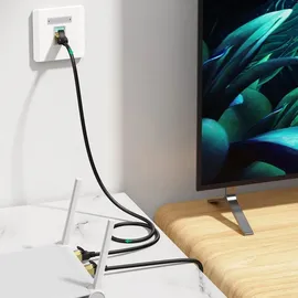 UGREEN NW107, RJ45/Cat 7 F/FTP, Netzwerkkabel 15 m Schwarz