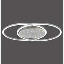 Paul Neuhaus LED-Deckenleuchte Yuki Stahlfarben 66,8 x 50 cm