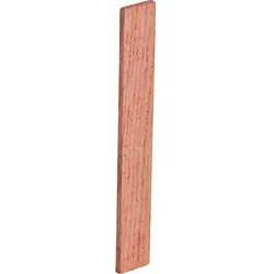 Holzklotz Esche lackiert 80 x 6 x 2 rot