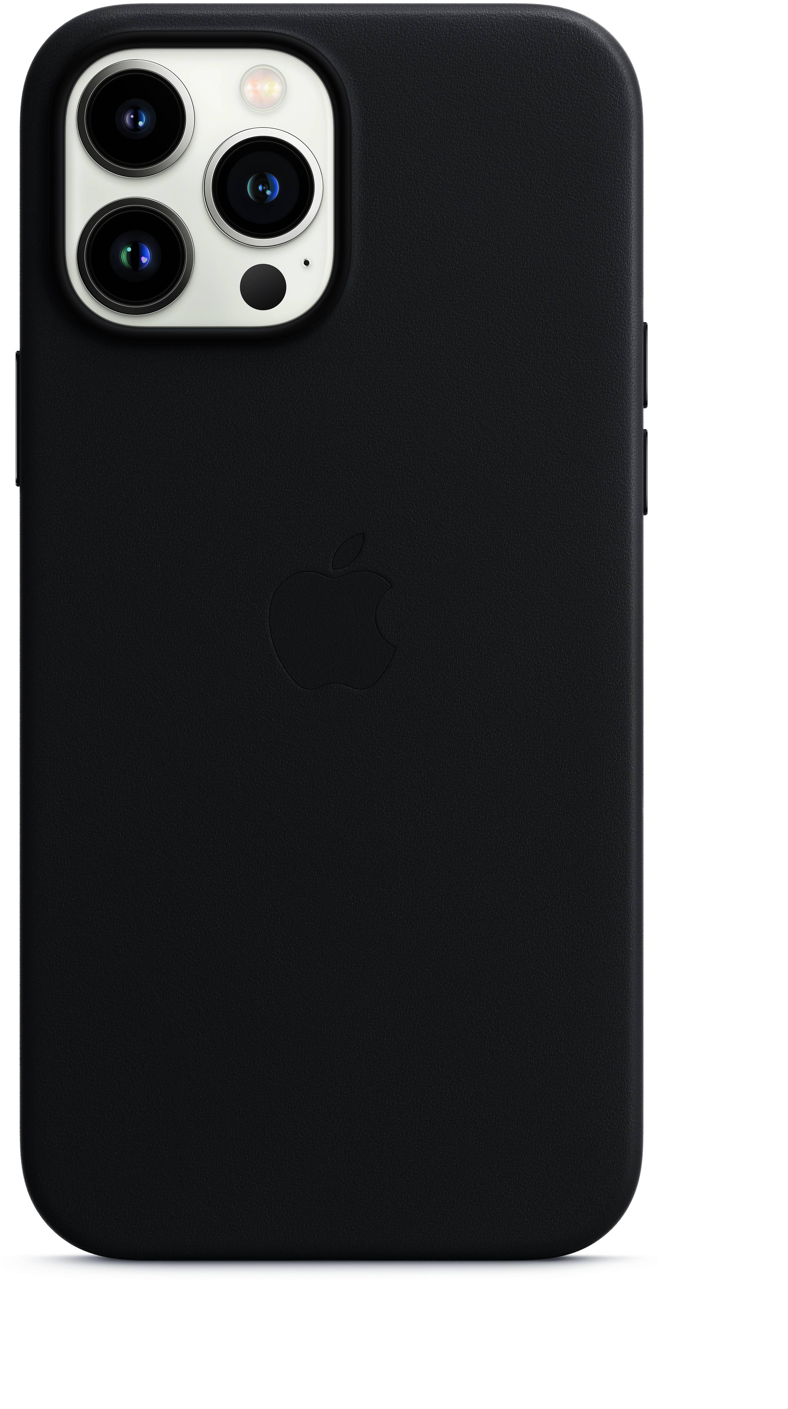 Apple Leder Case mit MagSafe (iPhone 13 Pro Max), Smartphone Hülle, Schwarz