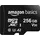 Amazon Basics MicroSDXC, 256 GB, mit SD Adapter, A2, U3, Lesegeschwindigkeit bis zu 100 MB/s, Schwarz