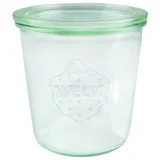 Dosen-Zentrale Weck Sturzglas 500 ml (Hochwertiges Einweck, Einmach Glas mit Glasdeckel; zum Einkochen; Hitzebeständig; Mikrowellengeeignet; Backofengeeignet; Rundrandglas) 742, 6 Stück