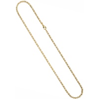 Kette ohne Anhänger JOBO Halsketten Gr. Gelbgold 333, Länge: 50 cm, goldfarben (gelbgold 333) Damen Königskette Ketten ohne Anhänger