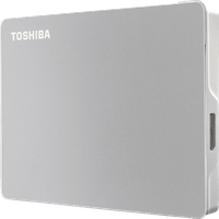 Toshiba Canvio Flex Exklusive Festplatte, 2 TB HDD, 2,5 Zoll, extern, Silver