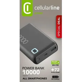 Cellular Line Cellularline ESSENCE Turbo 10000 Black - Schwarz
