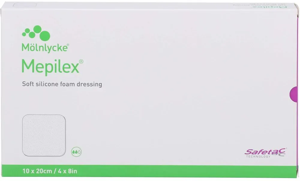 MEPILEX 10x20 cm Schaumverband 5 St