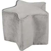 roba Kinderhocker Lil Sofa Sternform grau