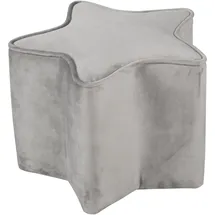 roba Kinderhocker Lil Sofa Sternform grau