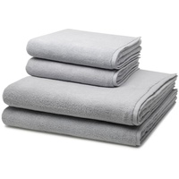 Ross Sensual Skin Handtuch-Set (4-teilig) Handtücher 4 ct Silber