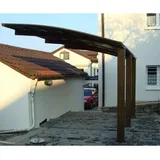 ETS Dienstleistungs und Handels GmbH alt/neu 88424 EB Ximax Carport »Portoforte«, Typ 110 555 x 240 cm-bronze