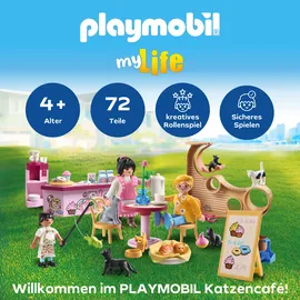Playmobil My Life Katzencafe 71744