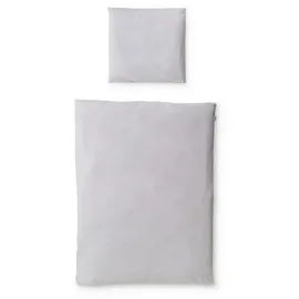 Ehrenkind Renforcé Grau 155 x 220 cm + 80 x 80 cm