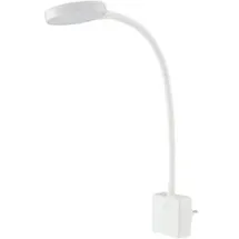 ChiliTec Steckdosenlampe CT-SEL LED Steckdosenleuchte 4W 300lm 4000k 36cm Schwannenhals dimmbar, mit Schwanenhals