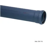 POLOPLAST POLO-KAL NG Abflussrohr mit Muffe - schalldämmend - DN 75 - Länge 150 mm