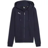 Puma teamGOAL Casuals Kapuzenjacke Damen 06 navy/white XXL
