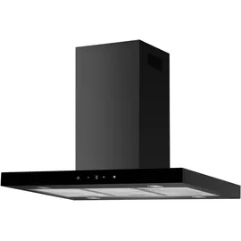 Respekta CH44199GISS-20 Inselhaube 60 cm Schwarz