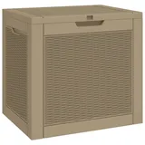 vidaXL Gartenbox 55,5 x 43 x 53 cm Hellbraun