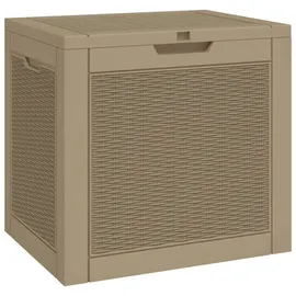 vidaXL Gartenbox 55,5 x 43 x 53 cm Hellbraun