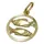GALLAY Sternzeichen Fische Gold 9Kt