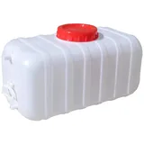 JCPSH Wassertank Extra Dick Wasserkanister Mit HahnTrink Wasserbehälter Großer Horizontaler Außenbehälter Verdickt Weithalskanister Camping Wandern Outdoor(Size:75L)