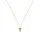 Elli DIAMONDS Halskette Kreuz Anhänger mit Diamant (0,14 ct.) Gelbgold