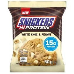 Snickers - Hi Protein Cookies White Choc Peanut - 60g