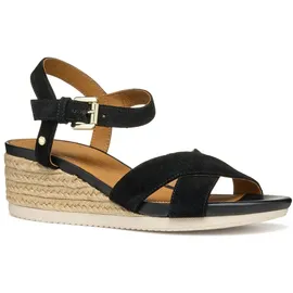 GEOX Ischia Corda Damen Schwarz 38